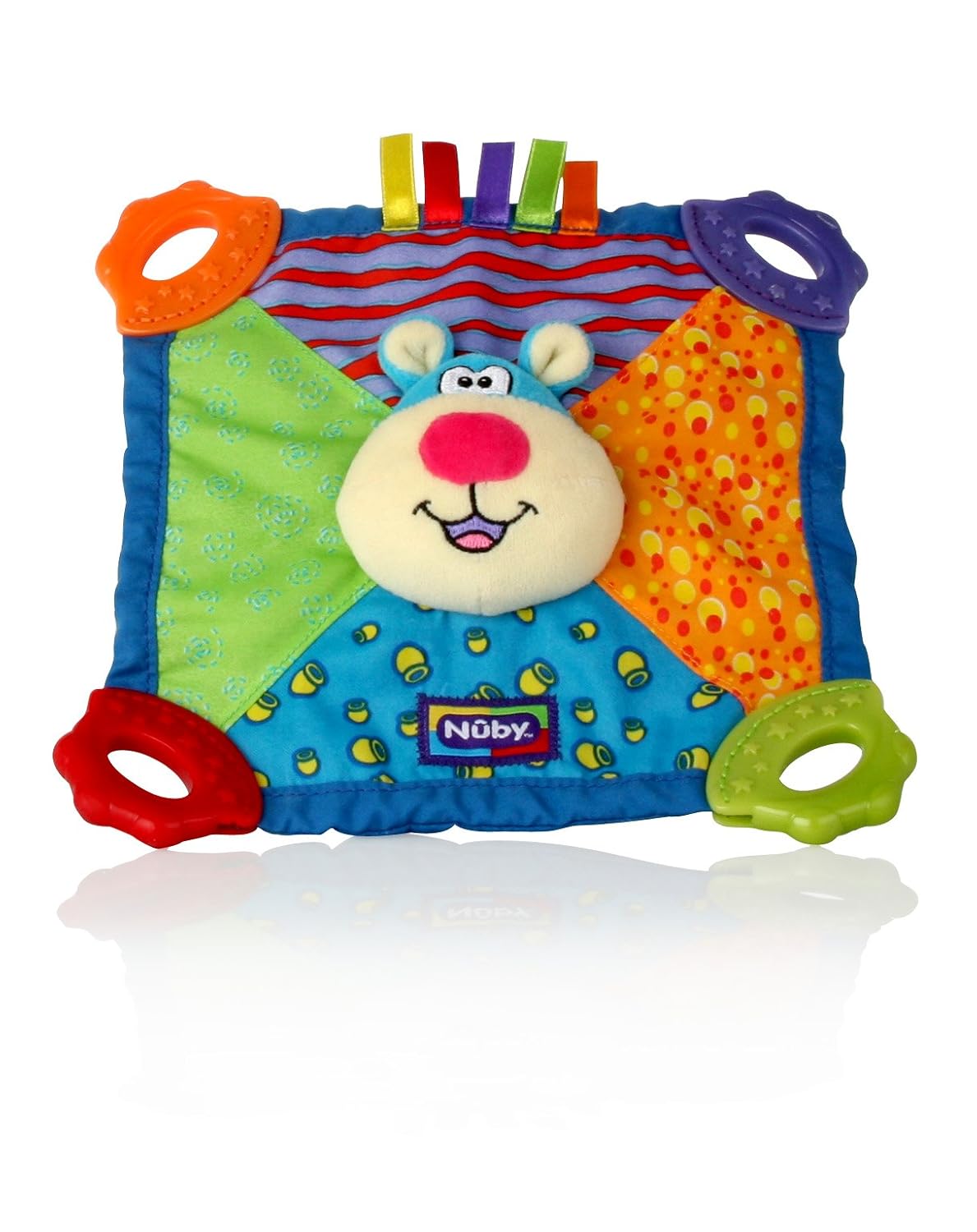 nuby teething blankie