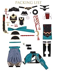 LTAKK Gorou Cosplay Costume Compatible with Genshin