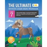 IXL The Ultimate 7th Grade Math Workbook, Middle School Books for Kids Ages 12-13 Covering Geometry, Algebra, Probability, Ratio, and More Mathematics (IXL Ultimate Workbooks)