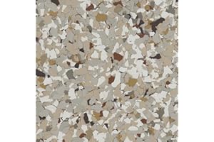 EPOXY FX Epoxy Flakes 1/4" (5 Lbs) - Garage Floor Flakes/Epoxy Floor Flakes for Decorative Floors and Crafts (716 Creekbed)