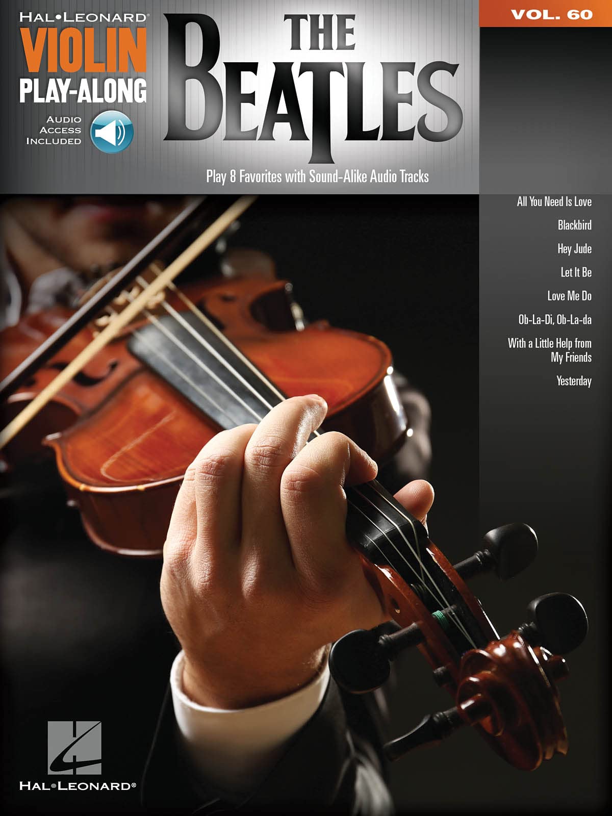 Violin Play-Along Volume 60: The Beatles (Book/Online Audio) (Includes Online Access Code)