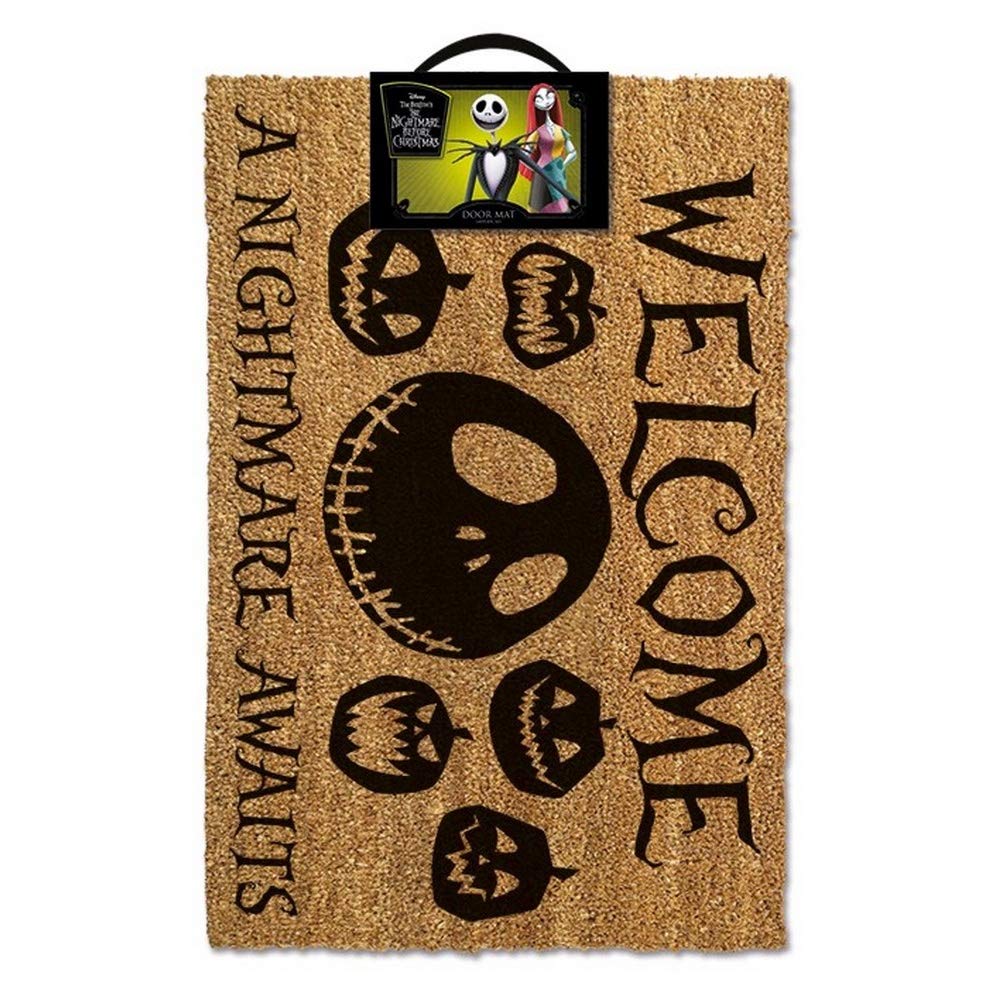 Nightmare Before Christmas (A Nightmare Awaits) 40 x 60cm Doormat