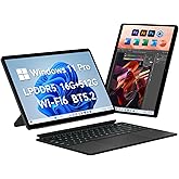 EYY 2 in 1 Laptop Tablet, 14 Inch Touchscreen Laptop, Intel N100 (up to 3.4GHz), 16GB LPDDR5, 512GB SSD, Windows 11 Pro，1920x