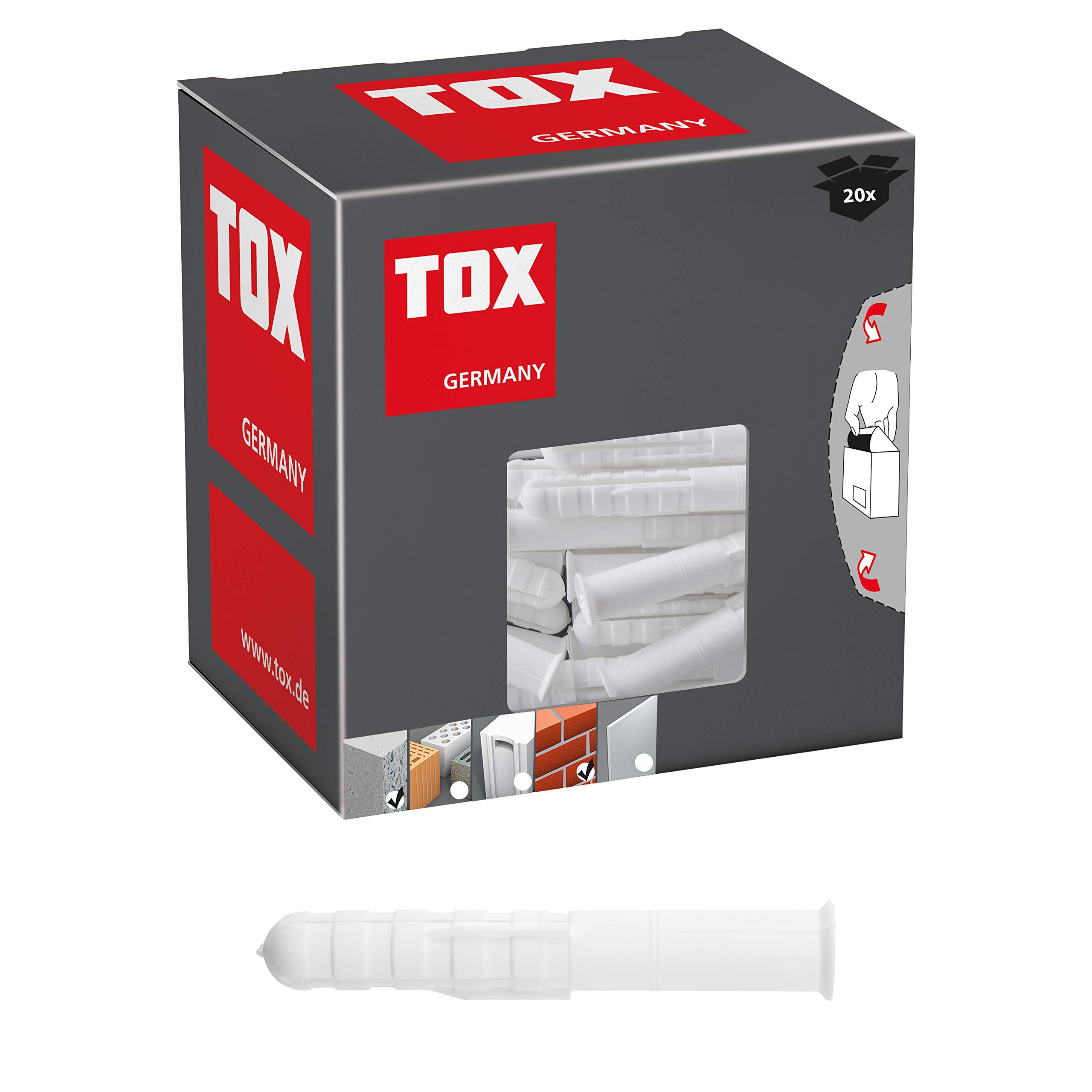 TOX scaffold anchorage Safe Fix 14 x 100 mm, 20 pieces, 060100041