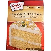 Duncan Hines Signature Deliciously Moist Lemon Supreme Cake Mix 16.5 Oz. (3 Pack)