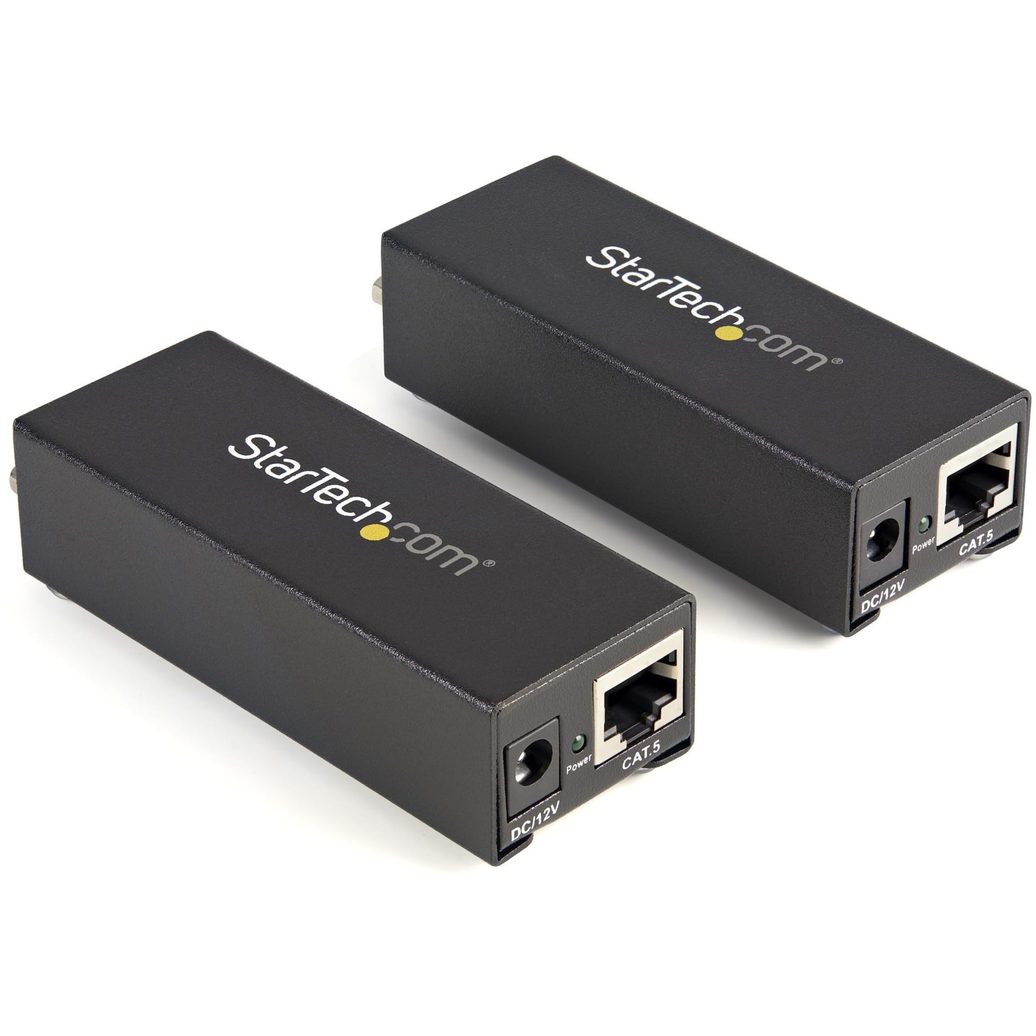 StarTech.com VGA Over CAT5 Extender – 250 ft (80m) – 1 Local and 1 Remote Unit - VGA Video Over Ethernet Extender Kit (ST121UTPEP)