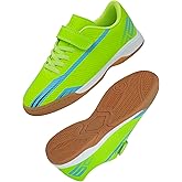 brooman Kids Indoor Soccer Shoes Boys Girls Futsal Soccer Sneakers