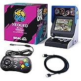 NEOGEO Mini International Arcade and Black Gamepad, 40 Pre-Loaded Classic SNK Games