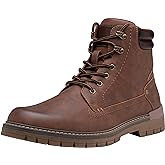 Jousen Mens Boots Fashion Casual Boot Hiking Zipper Chukka Boots for Men