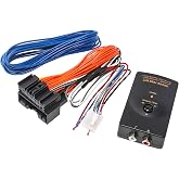NuIth Add an Amplifier Subwoofer Interface Adapter Kit Select for Ford 2011-2018 F150 Explorer Fusion Mustang Factory OEM Radio Stereo w/Remote Turn on Wiring 2 Channel RCA Line Output Converter