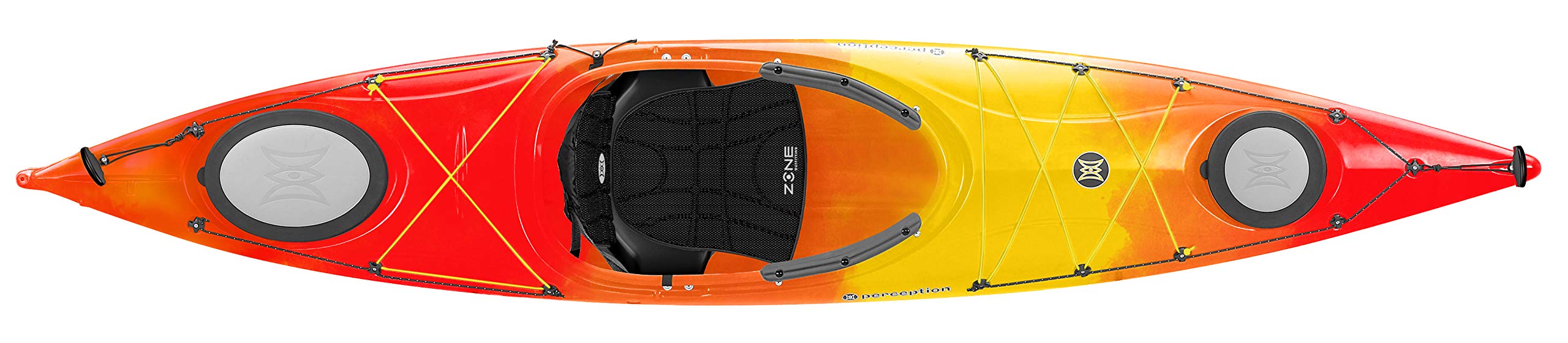 Photo 1 of Perception Kayaks Carolina 12 | Sit Inside Touring Kayak | Large Front and Rear Storage | 12' | Sunset