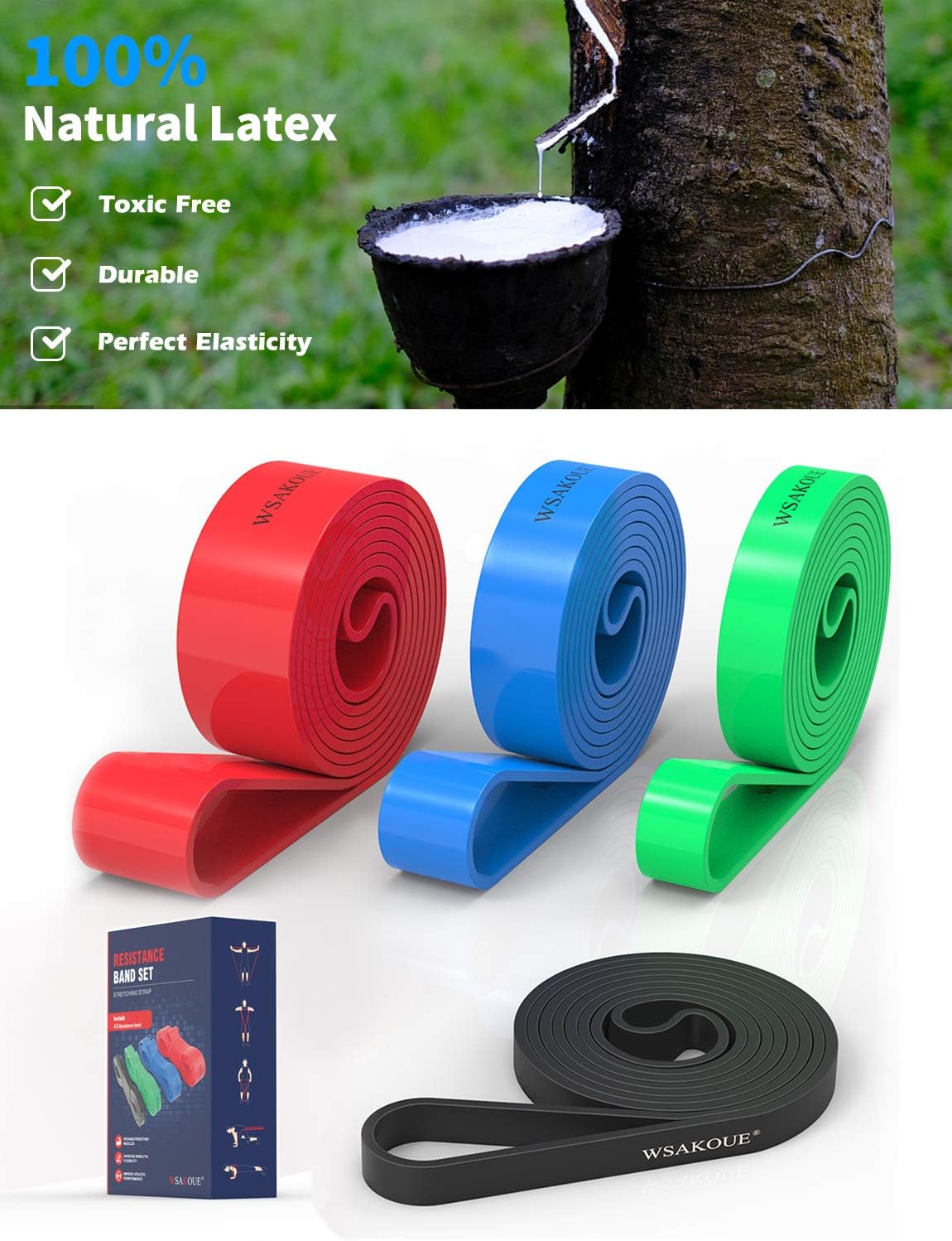 Wsakoue Resistance Bands 2025