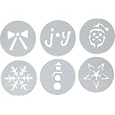 OXO Good Grips Cookie Press Holiday Disk Set, Metallic