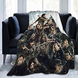 Throw Blanket Lightweight Plush Fuzzy Cozy Soft