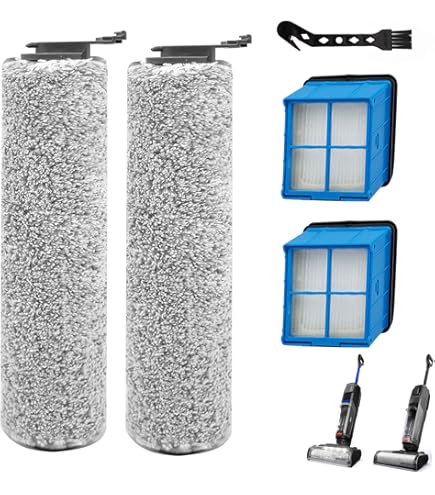 Brush Rolls Filter Replacement Kit For Bissell CrossWave OmniForce Edge 3930F/3933/V2/3999z Cordless - View #3