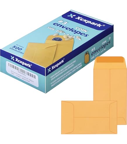 ACSTEP 100 Pack #1 Colorful Coin Envelope 2-1/4 X3-1/2, Small Envelope 2x3 For Key, Tip, Seed - View #6