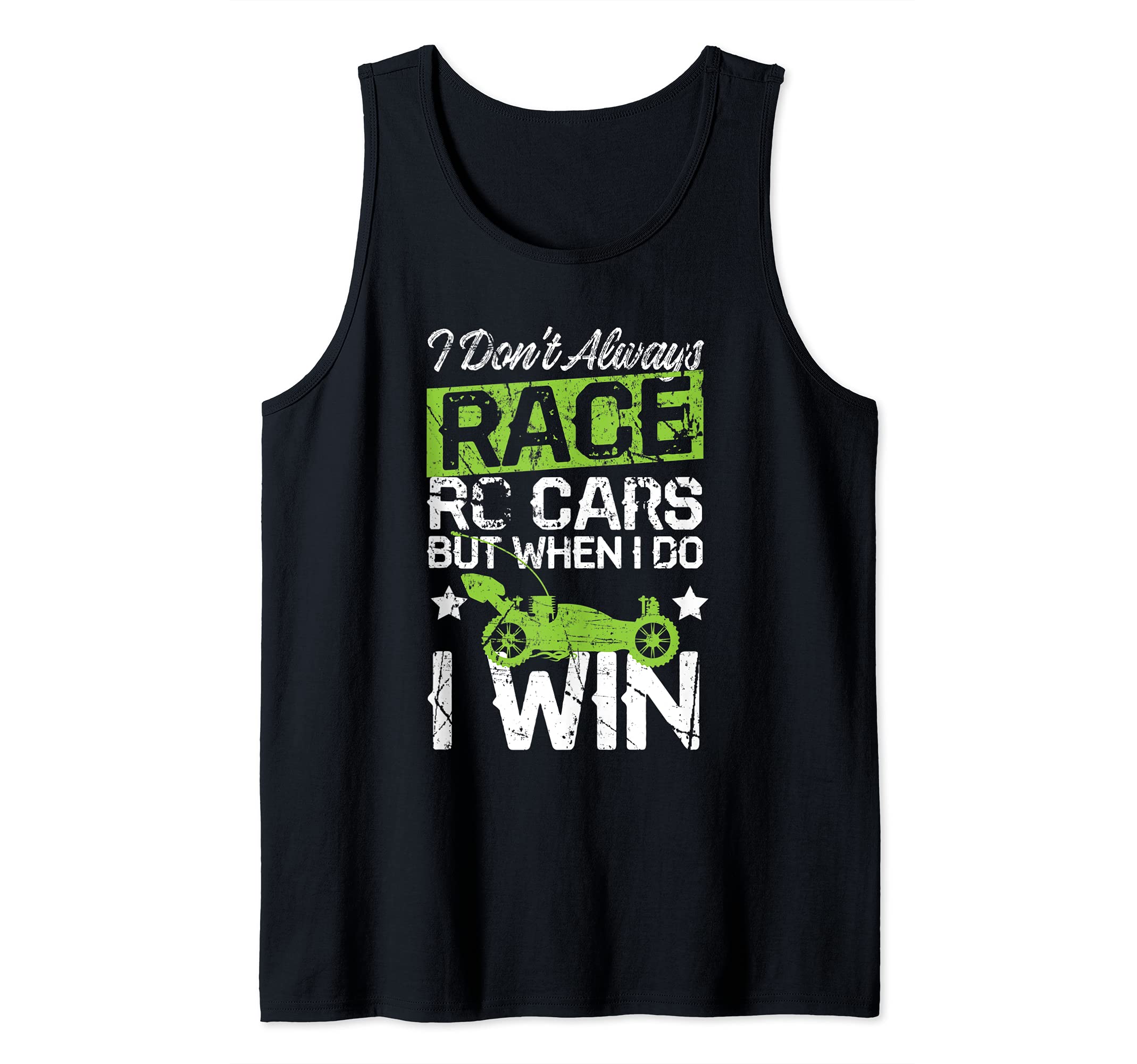 RC Car Funny Buggy Remote Control Car Driver Racing Hobby Tank Top