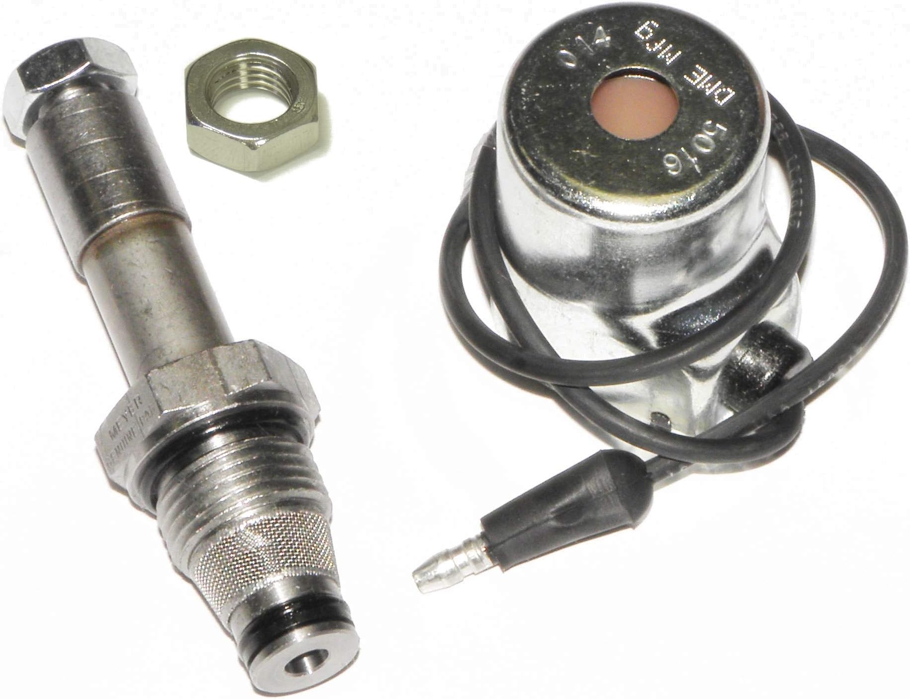 DME Mfg 15661, Meyer A Valve 1/2" Tube Assembly, Valve, 15660, & Coil, 15659, for E47, E57, E60 Pumps, Aftermkt, Optional 18-8 Stainless Ste.