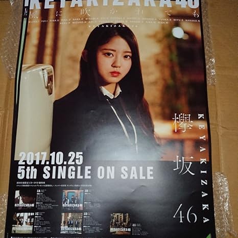 Amazon 鈴本美愉 欅坂46 風に吹かれても ポスター 全国握手会 会場限定 1月13日 ポートメッセなごや 名古屋会場 1 13 アイドル 芸能人グッズ 通販