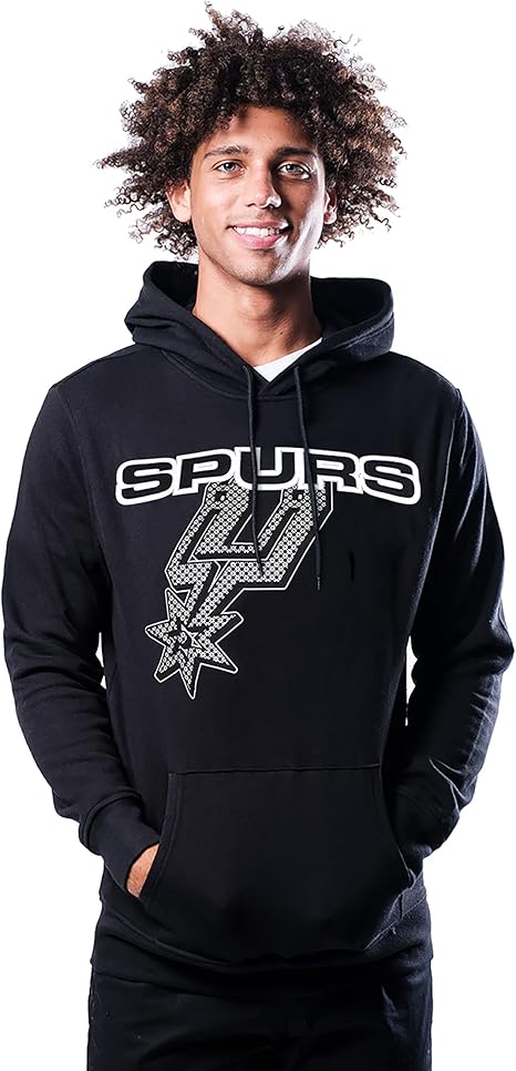 Amazon.com : Ultra Game NBA Men's Fleece Hoodie Sweatshirt With Metallic Team Logo : Clothing