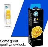 HP 31 Yellow Ink Bottle 70ml 8000 Pages for HP Smart Tank Printers view 2