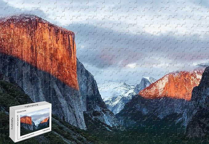 Puzzles Bright And Unique Puzzle Of Yosemite National Park Fun Challenge For Adults 1000 Piece Jigsaw Puzzle The Game Club Yosemite Teens And Kids Toys Games