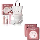 Momcozy 12pc Postpartum Recovery Kit + 2 Extra Disposable Underwear Packs | 18 Disposable Underwear, Peri Bottle, 2 Reusable Cold Pads, 20 Nursing Pads &amp; Cooling Foam. All-in-One Hospital Bag Essential