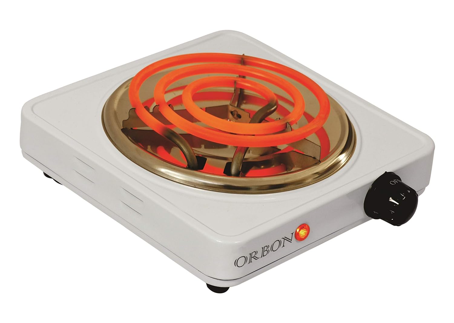 Buy Orbon Trendy Square 1100 Watts Automatic Electric Coil Cooking Stove Hookah Coal Burner Electric Cooking Heater Induction Cooktop Hot Plate Cooking Stove Works With All Cookwares