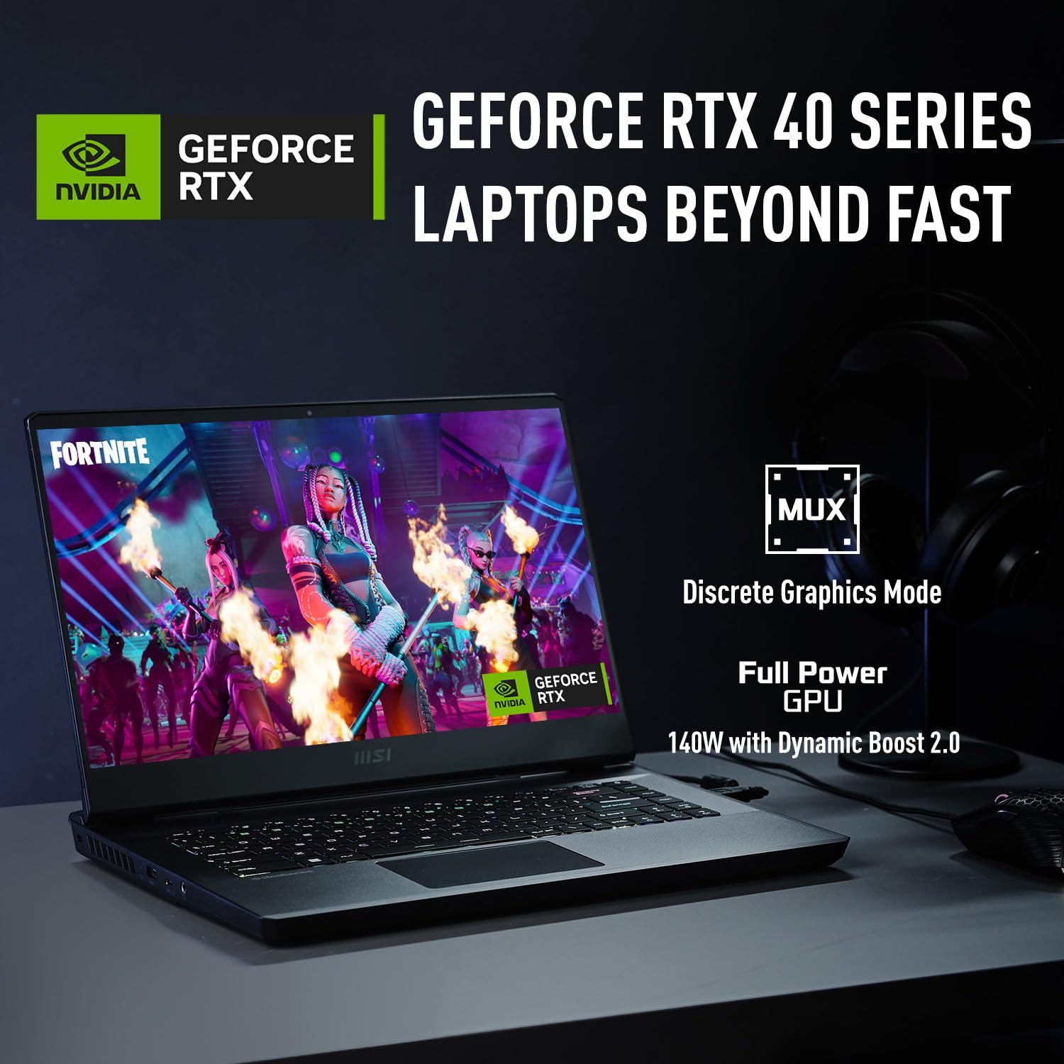 MSI Alpha 17 Laptop: Ryzen 9 7945HX, GeForce RTX 4070, 17.3