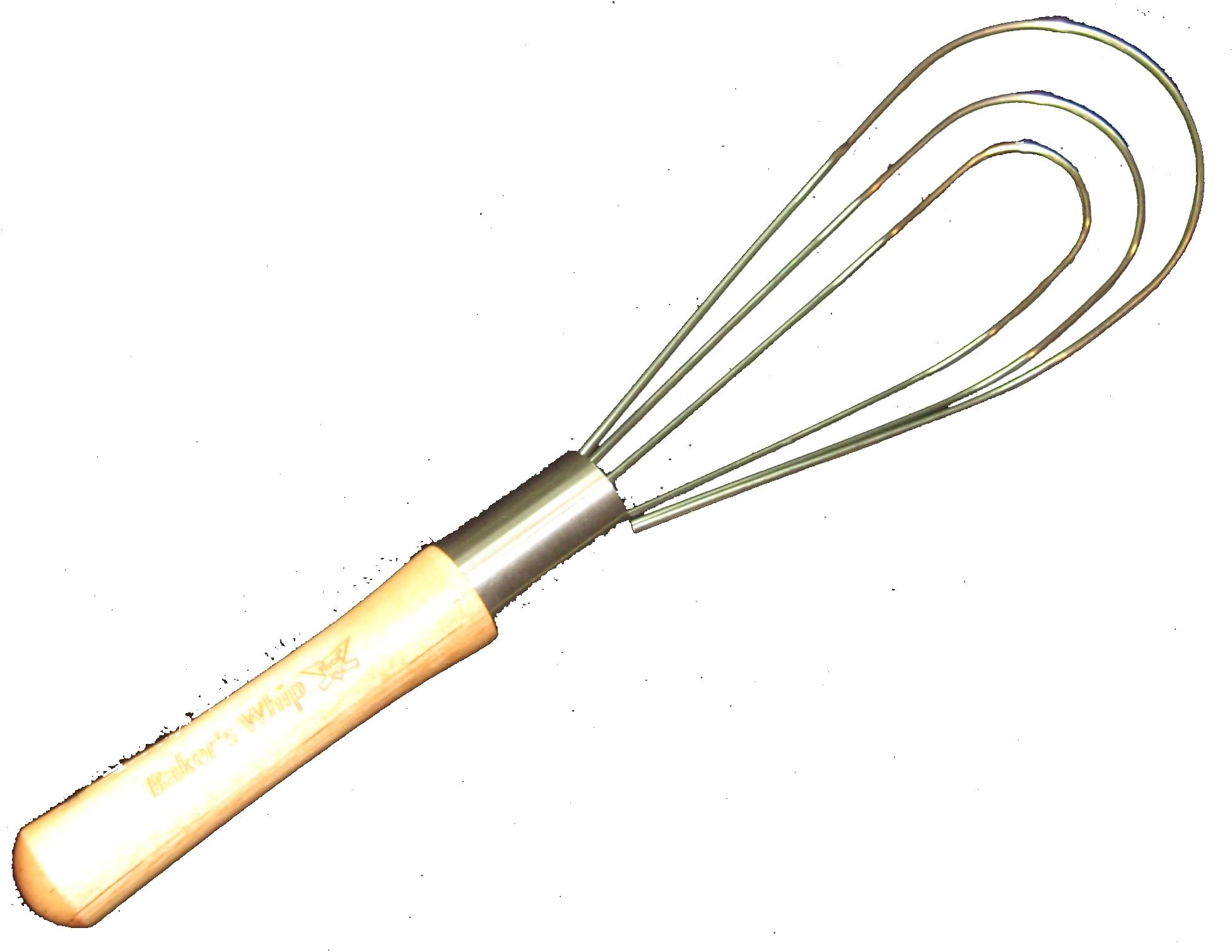 Flat Whisk-Heavy Duty for Stiffer Batters and Dough. All empty spaces are sealed so there is no place for batter or dough to get stuck.