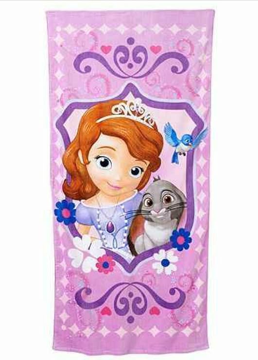 Amazon Com Disney S Sofia The First Beach Towel Home Kitchen