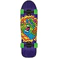 Santa Cruz Skateboard Complete Toxic Hand 80's Old School Shape 9.7" x 31.7"