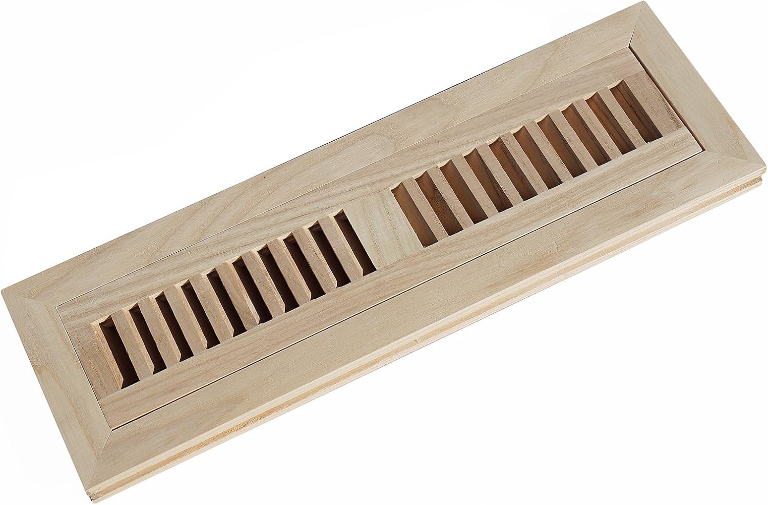 Welland Ash 2 Inch By 12 Inch Floor Register With Frame Hardwood