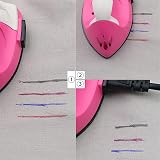 JANYUN 4 Pieces Heat Erasable Fabric Pens with 28 Refills 0.5mm Marking view 4