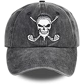 Golf Accessories for Women Men, Funny Retirement Party Decorations Golf Hat, Adjustable Washed Vintage Cotton Skull Baseball Caps, Birthday Gift for Golfers Dad Mom Wife Husband Brother Sister Friend