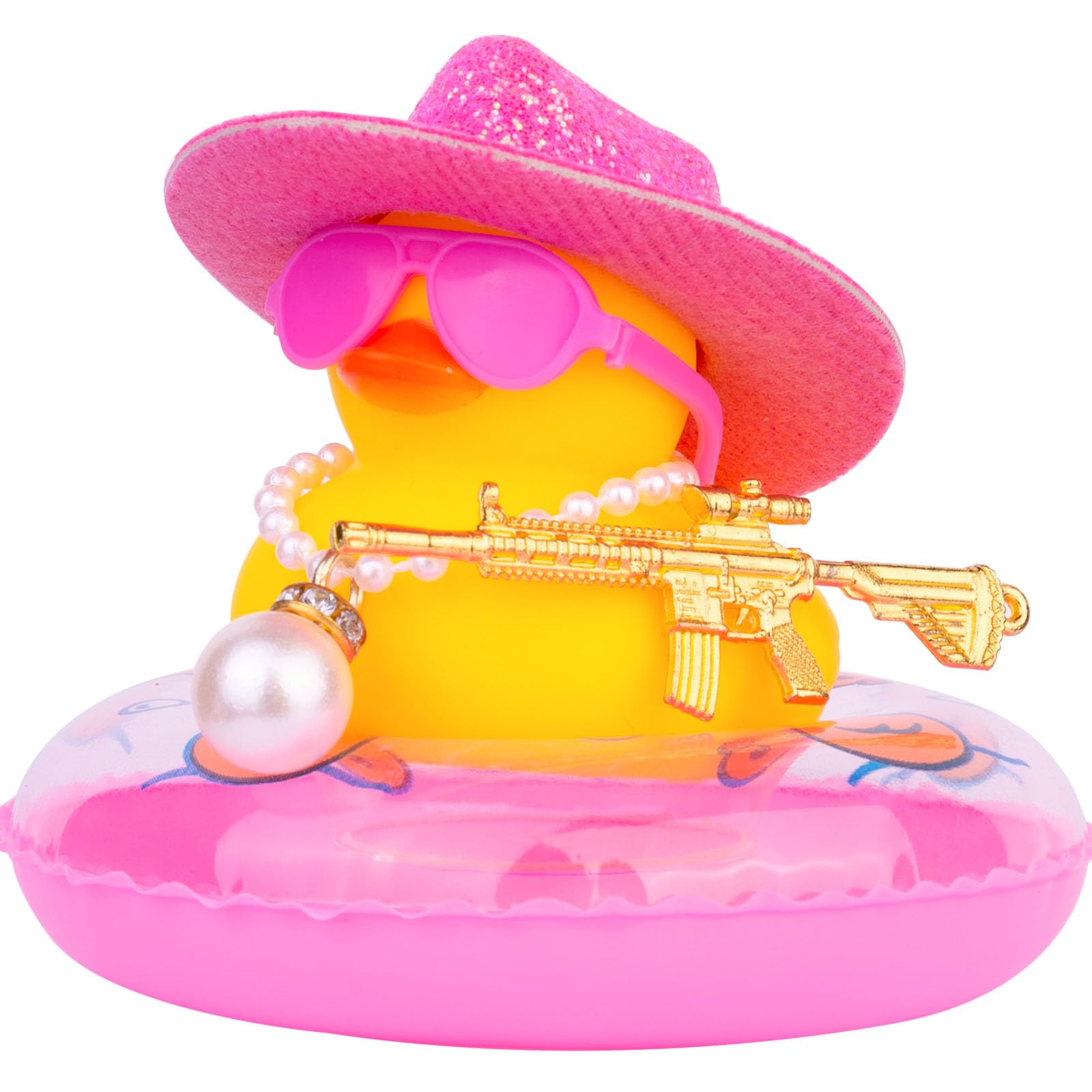 MuMyer Car Duck Decoration Dashboard, Rubber Duck Car Ornament