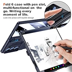 for Galaxy Fold-6 Case with Pen Holder: Business