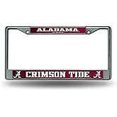 NCAA Alabama Crimson Tide Chrome Plate Frame
