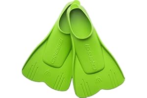 Cressi Short Floating Swim Fins to Learn to Swim - For Kids 1 Years Old and up - Mini Light: designed in Italy