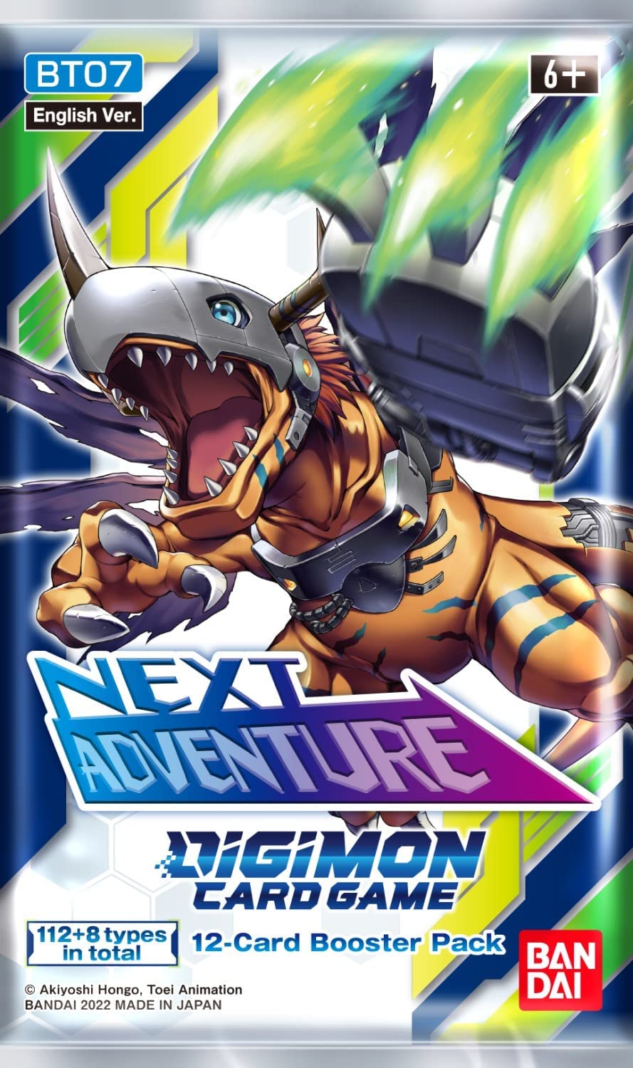 Digimon Card Game: Booster - Next Adventure BT07 Booster Box (12 Packs)