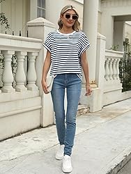 AUTOMET Womens Summer Tops Outfits Spring Casual