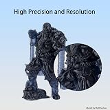 Siraya Tech ABS-Like 405nm Fast 1kg Dark Smoky Resin for LCD DLP view 3