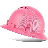 ProtectX Full Brim Hard Hats Vented Construction Helmets OSHA Approved Safety Hardhats 6-Point Suspension Cascos De Construccion