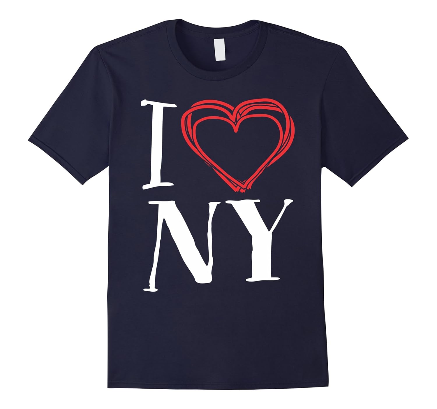 Womens Love NY T Shirt Large-tovacu