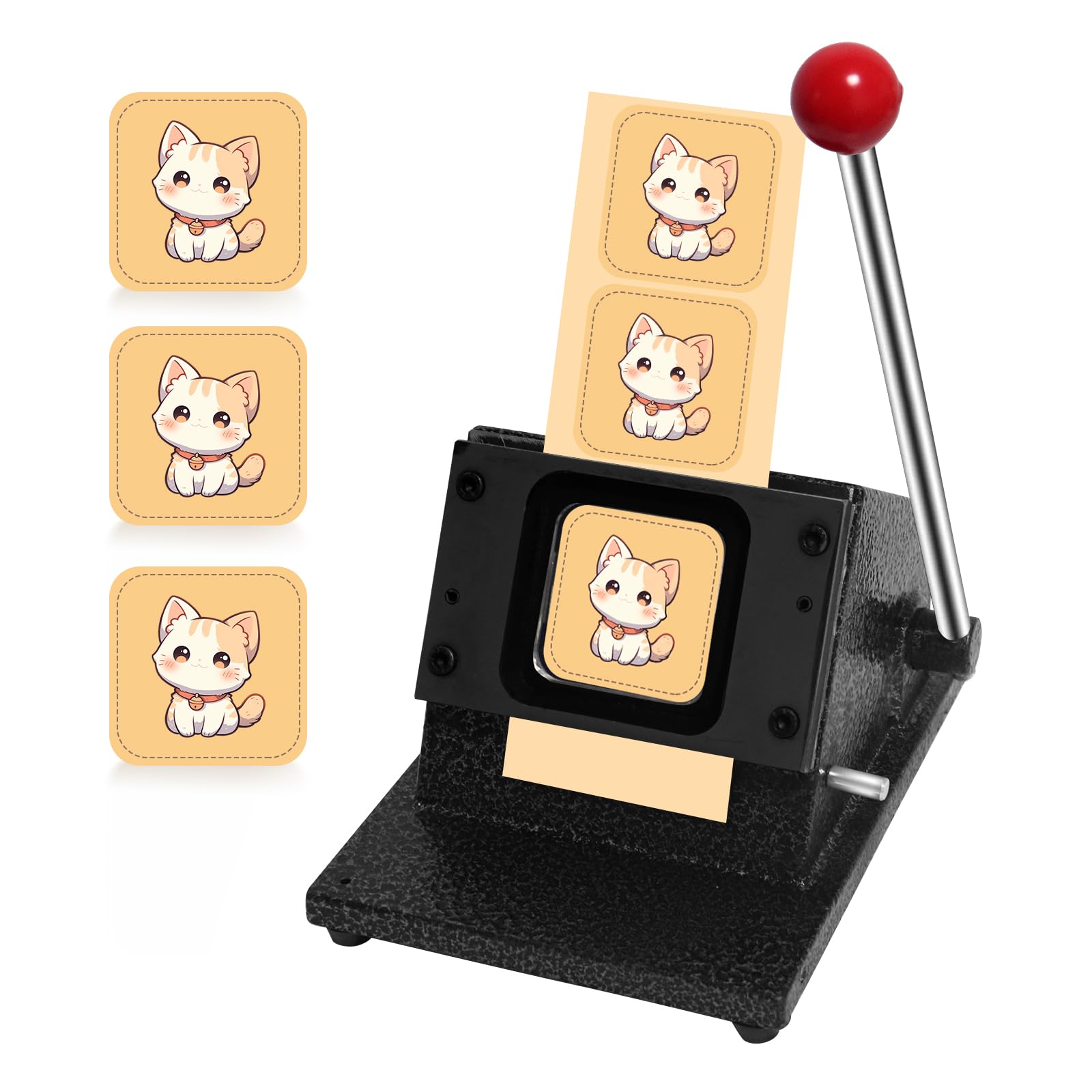 Photo 1 of 2.48''x2.48''Square Paper Punch, Square Punches for Paper Crafts, Die Cutter Photo Cutter Machine for DIY Handicrafts