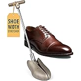 Leather Hero Heavy-Duty Metal Shoe Width Stretcher – Cast Aluminum Toe Box Expander for Men’s & Women’s Boots, Heels & Shoes – Professional Shoe Stretcher for Tight Fit Relief
