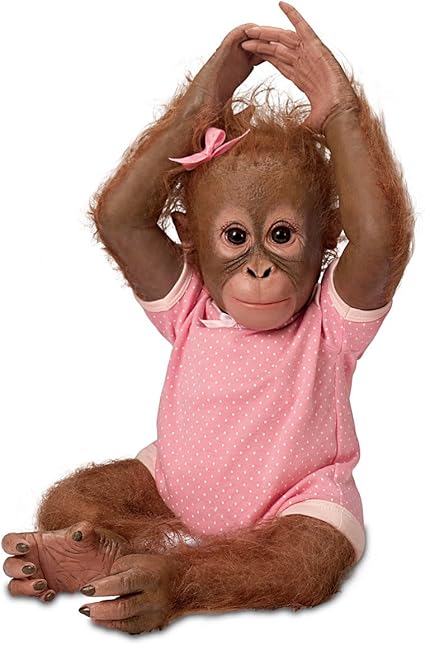 creepy monkey doll