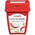 Sempio Gochujang Mild Heat Red Chili Pepper Paste, 1.1lbs / 500g | Sweet Spicy Savory Traditional Korean Fermented Soybean Co