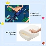 BEJOY 2 in 1 Sofa Bed Sherpa Convertible Kinder Sofa Navy Dinosaurs view 5