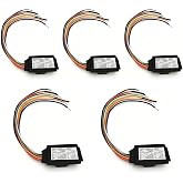 5 Pack SM120X Interconnect Smoke Relay Module Accessories for Kidde Alarms | Compatible with Ki-dde Kn-cosm-iba Fire Alarms, Supports Bells, Sirens, Lighting and DIY Installation Interconnect Accessory